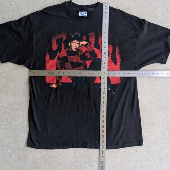 Vintage 1993 Garth Brooks On Tour T-Shirt 90s Country Band Single Stitch Size XL - Picture 8 of 8